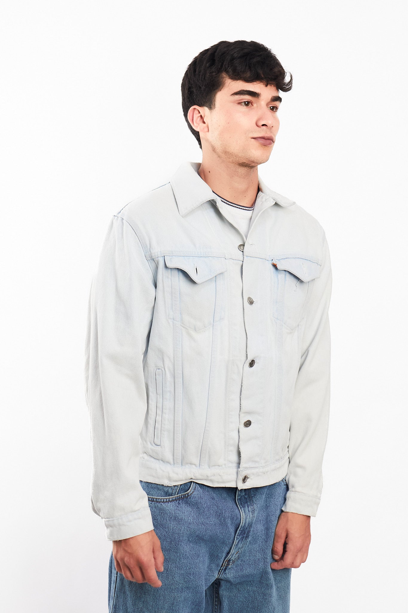 1990 Vintage Levi's Orange Tab Ice Trucker Jacket (M)