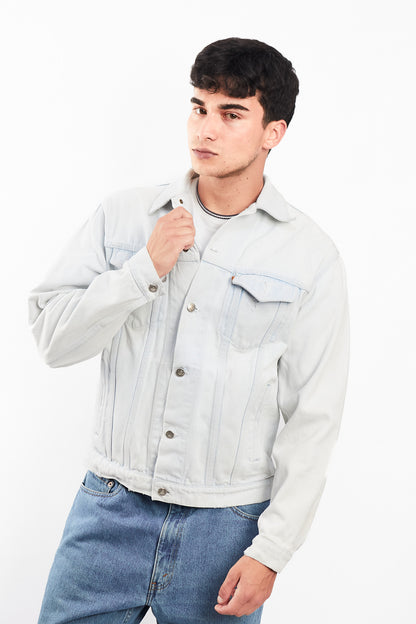 1990 Vintage Levi's Orange Tab Ice Trucker Jacket (M)