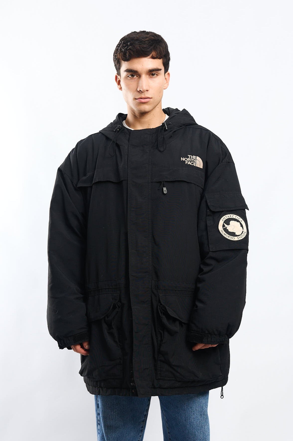 1990 The North Face Antartica McMurdo Station Goose Down Jacket (XL/XXL)