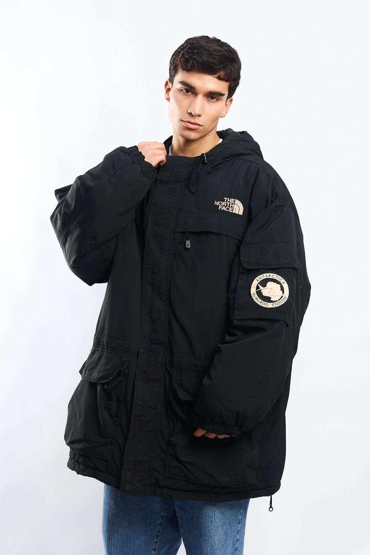 1990 The North Face Antartica McMurdo Station Goose Down Jacket (XL/XXL)