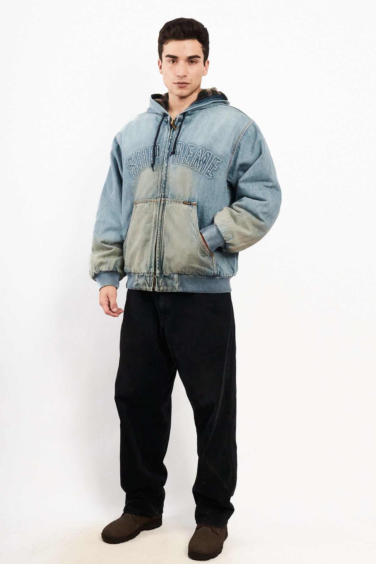 Supreme X 3M Reflective Arc Hooded Active Jacket (M)