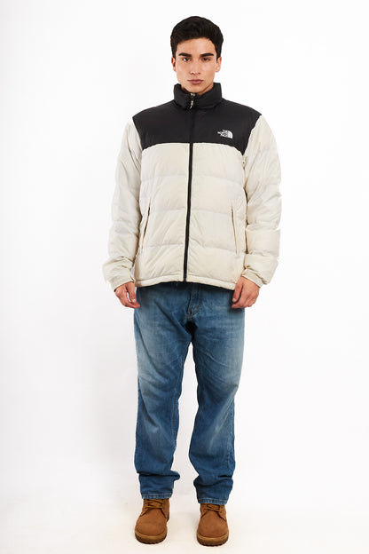 1996 The North Face Retro Nustpe White Down Puffer Jacket (M/L)