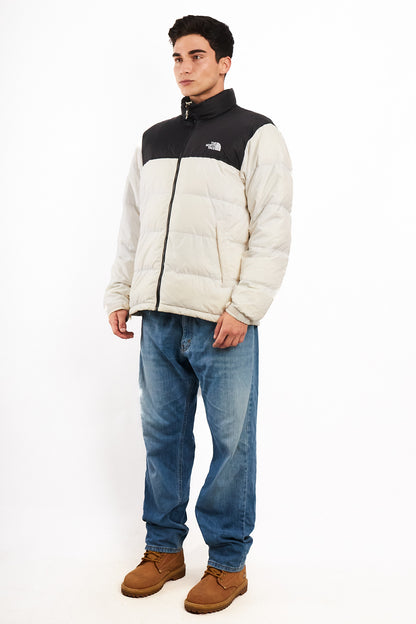 1996 The North Face Retro Nustpe White Down Puffer Jacket (M/L)