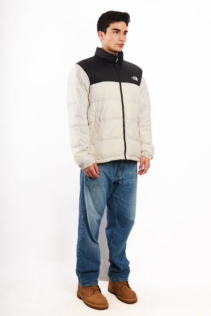 1996 The North Face Retro Nustpe White Down Puffer Jacket (M/L)