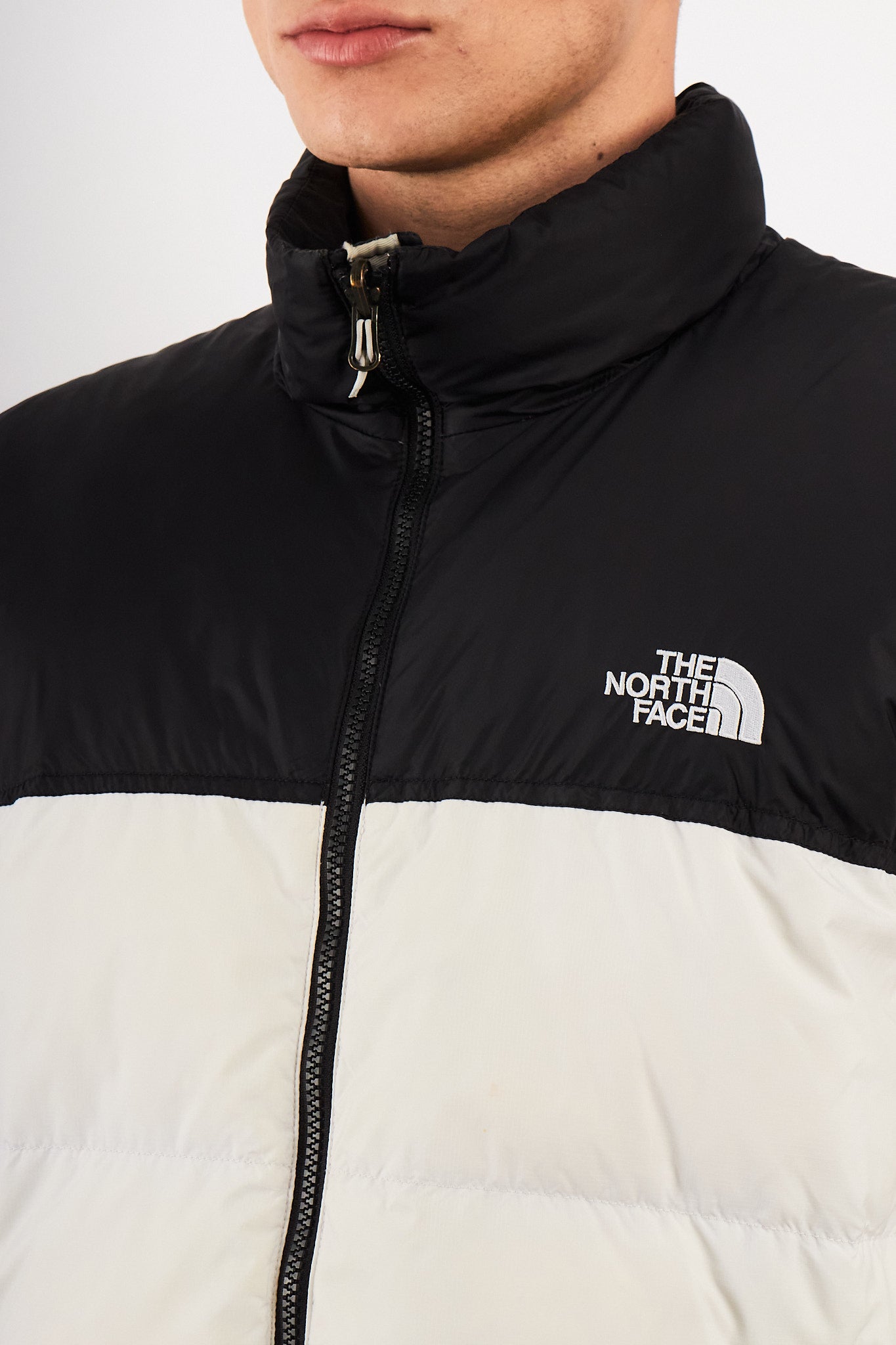 1996 The North Face Retro Nustpe White Down Puffer Jacket (M/L)