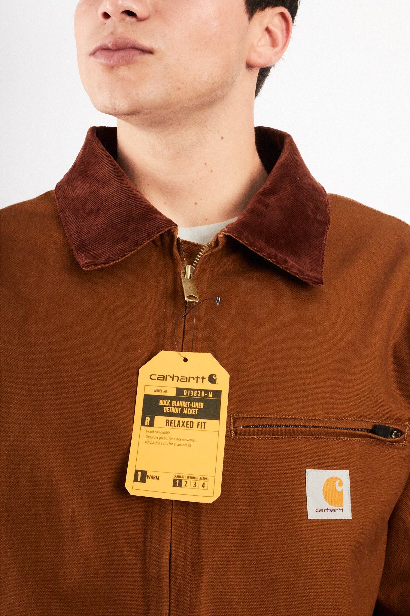 Carhartt Hamilton Interstellar Brown Detroit Jacket (M/L)