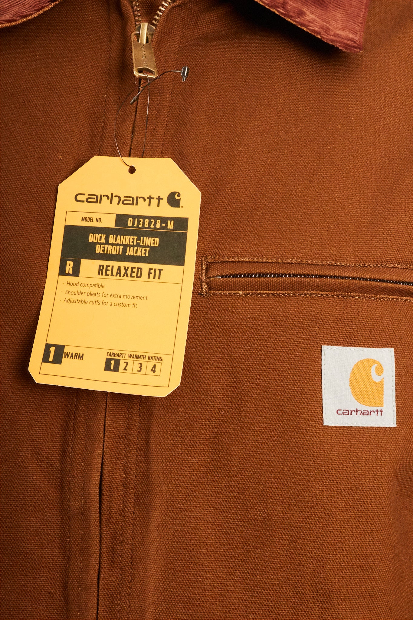 Carhartt Hamilton Interstellar Brown Detroit Jacket (M/L)