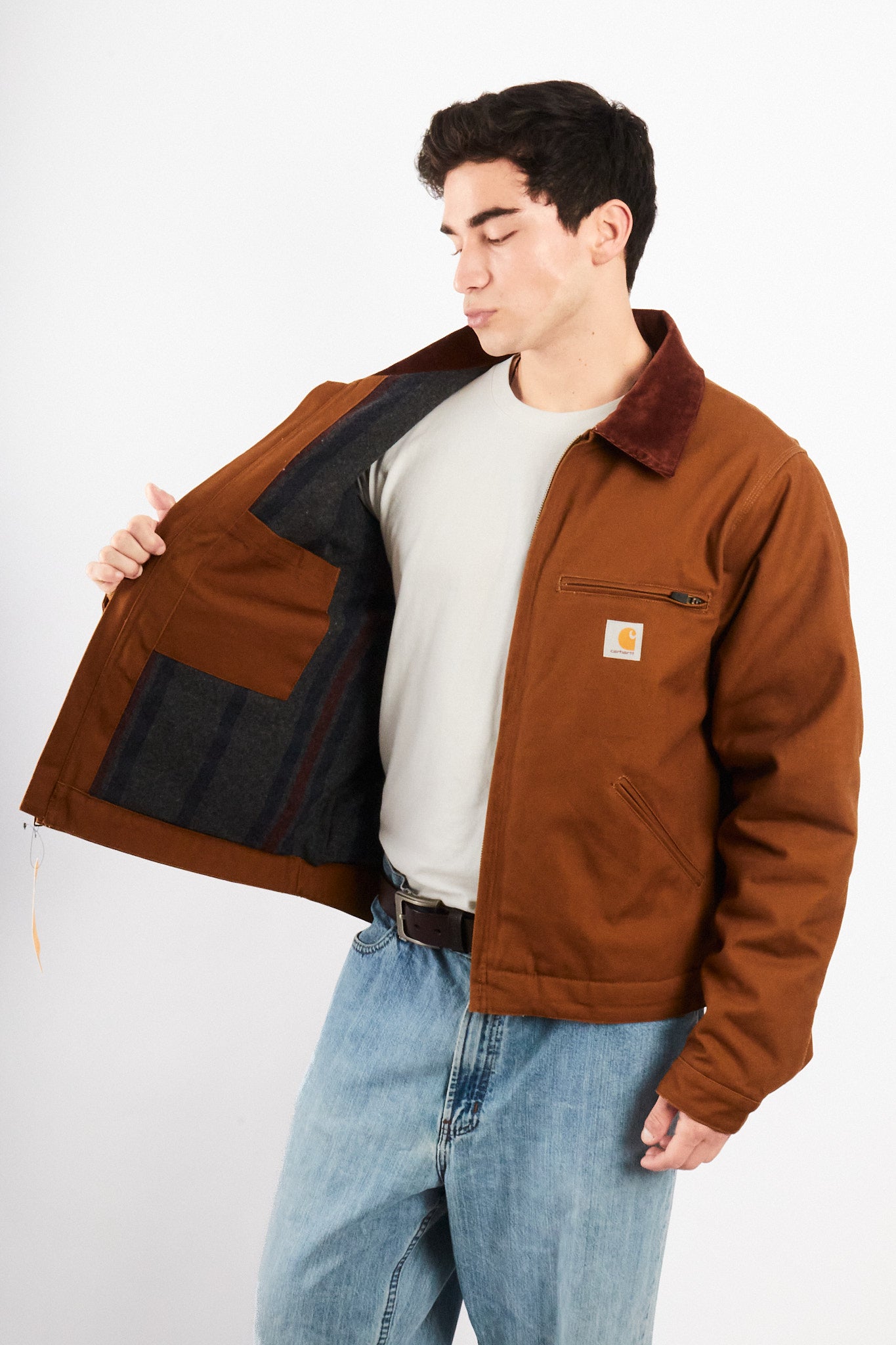 Carhartt Hamilton Interstellar Brown Detroit Jacket (M/L)