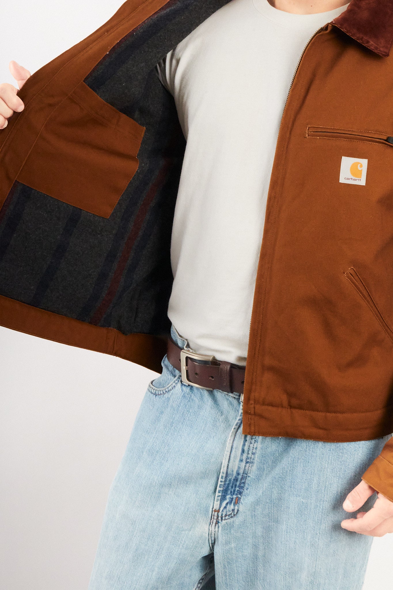 Carhartt Hamilton Interstellar Brown Detroit Jacket (M/L)