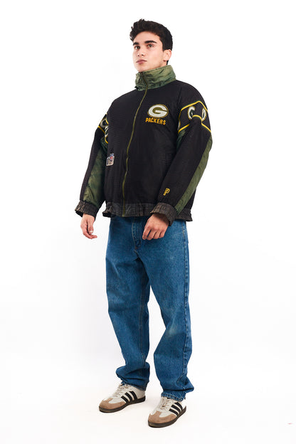 1990 Vintage ProPlayer Green Bay Packers Reversible Jacket (M/L)