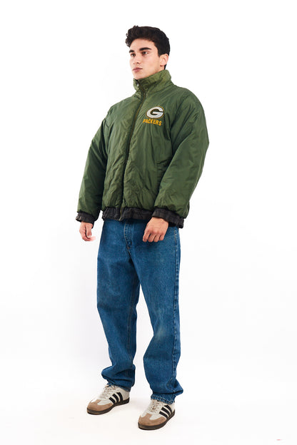 1990 Vintage ProPlayer Green Bay Packers Reversible Jacket (M/L)