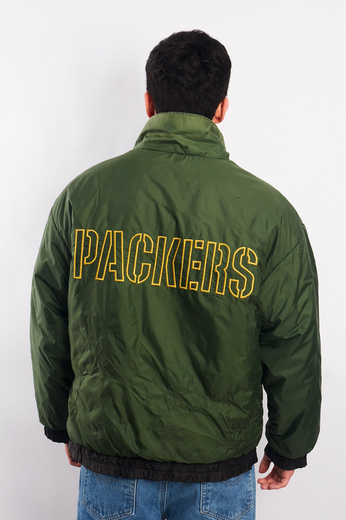 1990 Vintage ProPlayer Green Bay Packers Reversible Jacket (M/L)