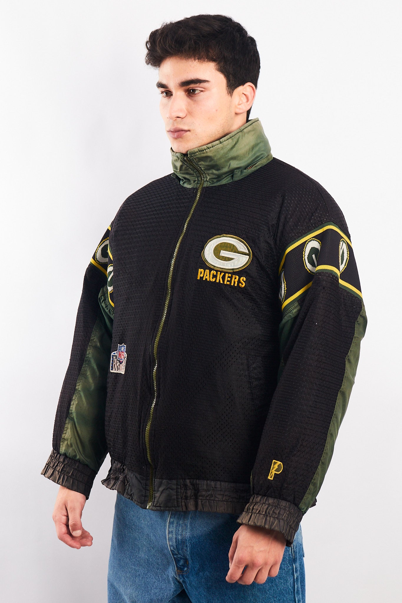 1990 Vintage ProPlayer Green Bay Packers Reversible Jacket (M/L)