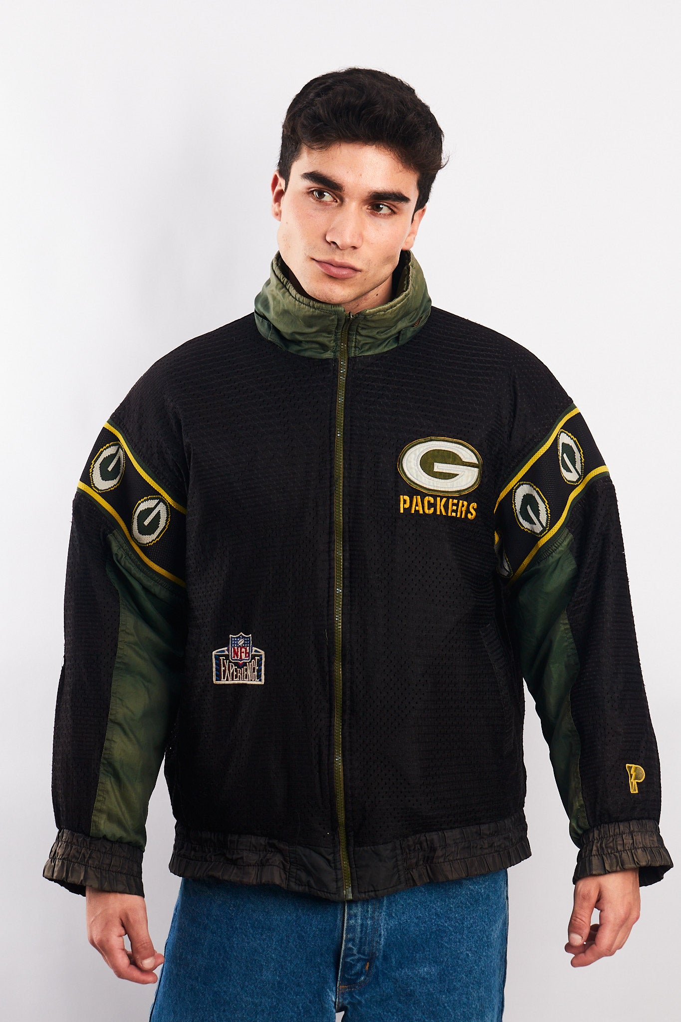 1990 Vintage ProPlayer Green Bay Packers Reversible Jacket (M/L)