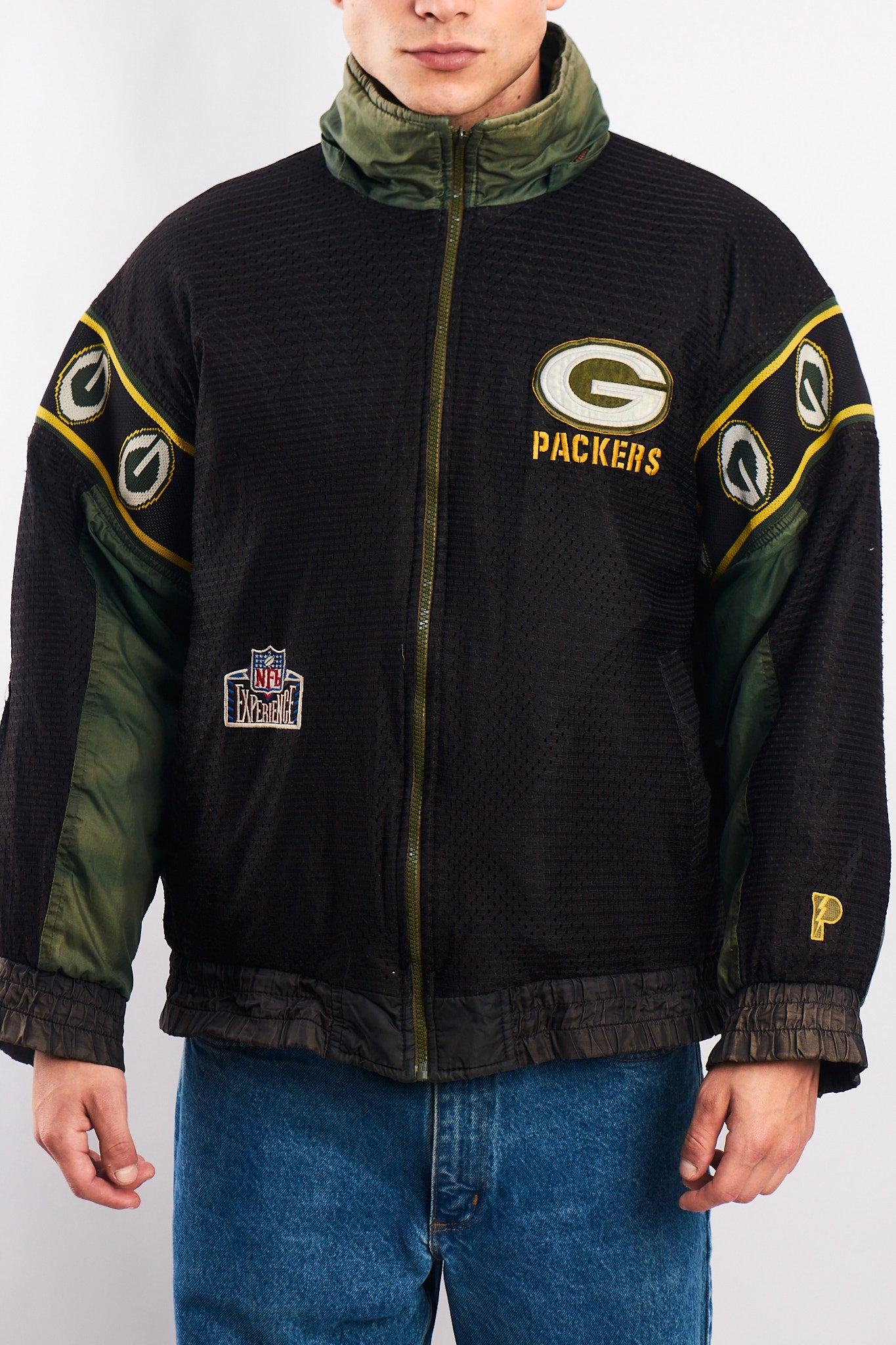 1990 Vintage ProPlayer Green Bay Packers Reversible Jacket (M/L)