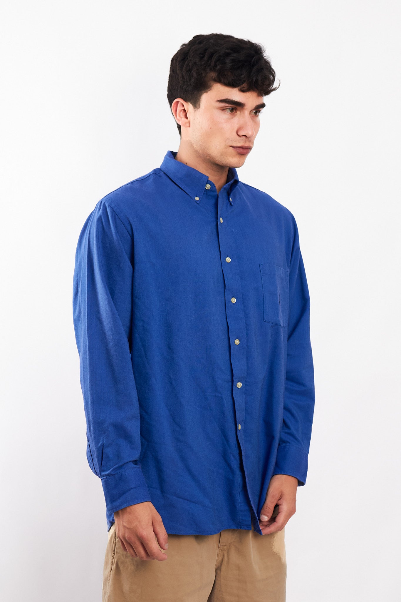 2000 Nautica Royal Blue Shirt (M/L)