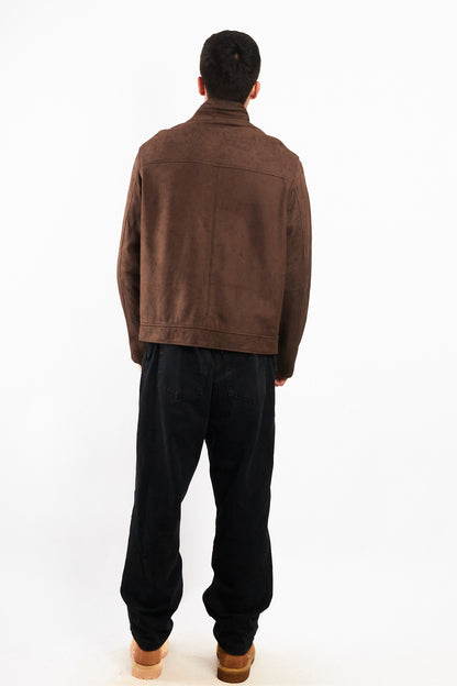 2000 Vintage Tommy Hilfiger Brown Bomber Jacket (M/L)