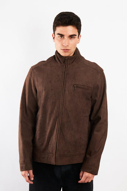2000 Vintage Tommy Hilfiger Brown Bomber Jacket (M/L)