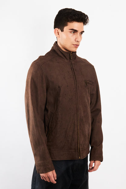 2000 Vintage Tommy Hilfiger Brown Bomber Jacket (M/L)