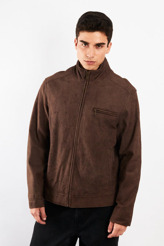 2000 Vintage Tommy Hilfiger Brown Bomber Jacket (M/L)