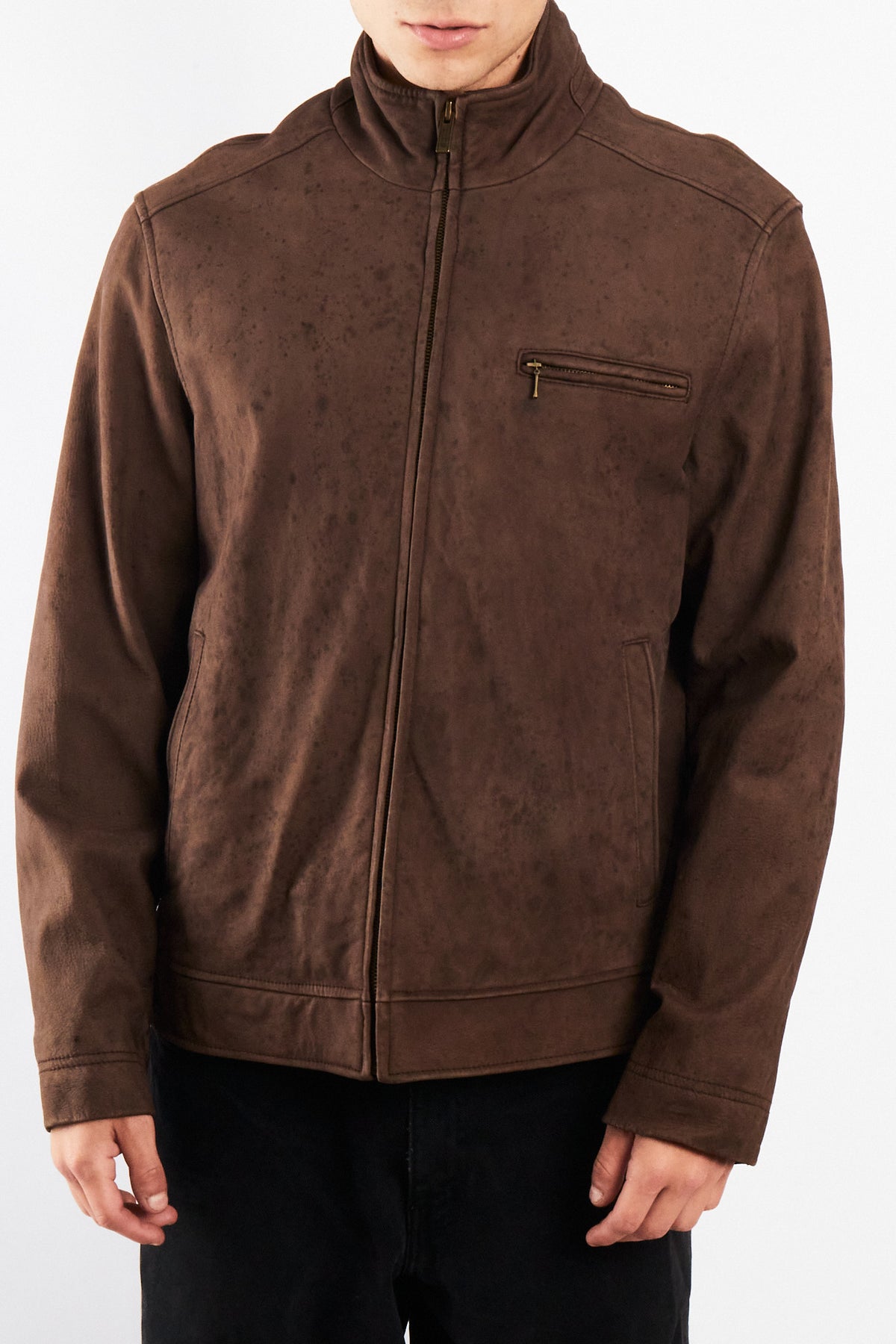 2000 Vintage Tommy Hilfiger Brown Bomber Jacket (M/L)