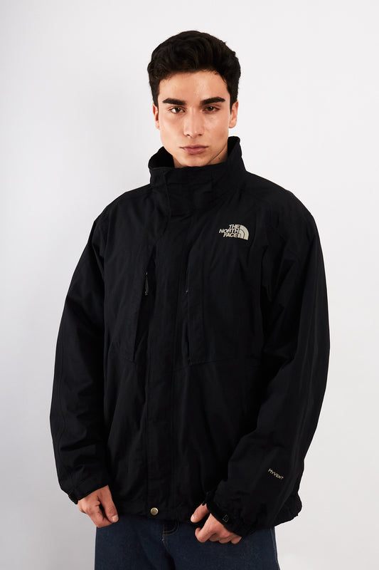 2000 Vintage The North Face Gorpcore Impermeable Black Jacket (M/L)
