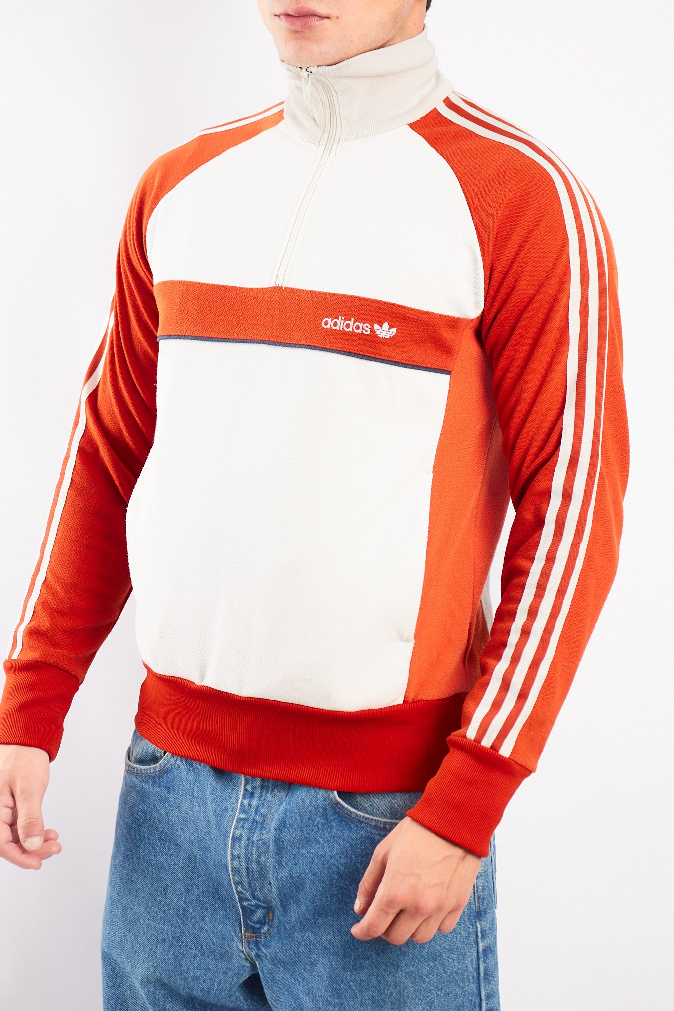 2000 Vintage Adidas Quarter Zip (S)