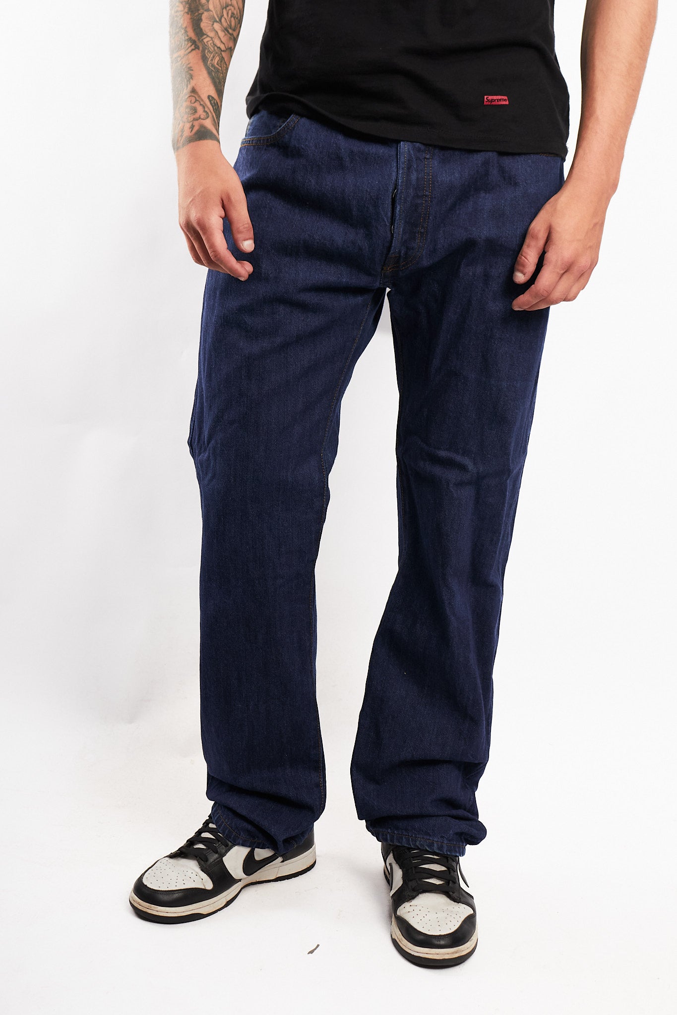 2000 Levi's Night Blue 501 Classic Fit Jean (34)