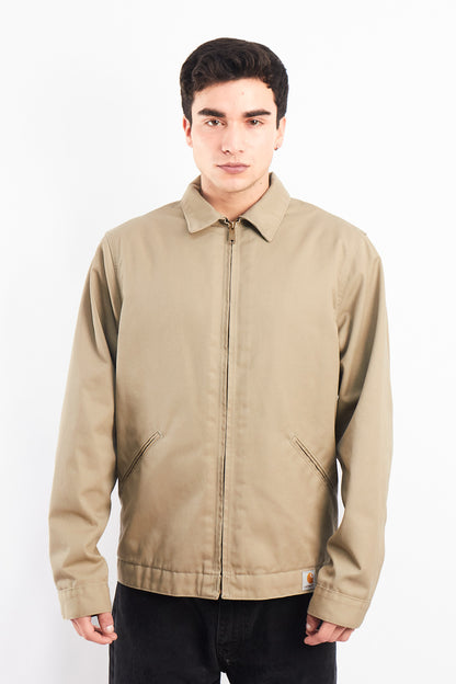 Vintage Carhartt J293 Khakhi Workwear "Eisenhower" Jacket (M/L)