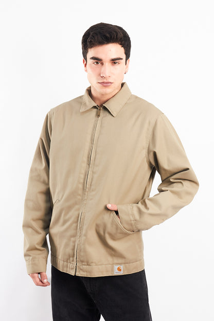 Vintage Carhartt J293 Khakhi Workwear "Eisenhower" Jacket (M/L)