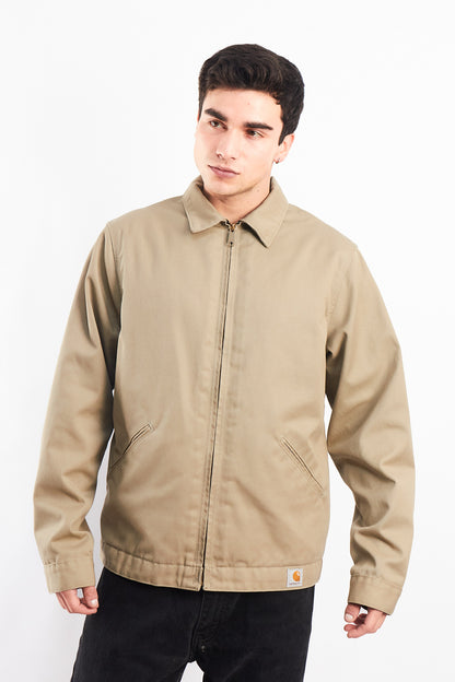 Vintage Carhartt J293 Khakhi Workwear "Eisenhower" Jacket (M/L)