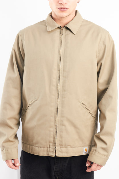 Vintage Carhartt J293 Khakhi Workwear "Eisenhower" Jacket (M/L)