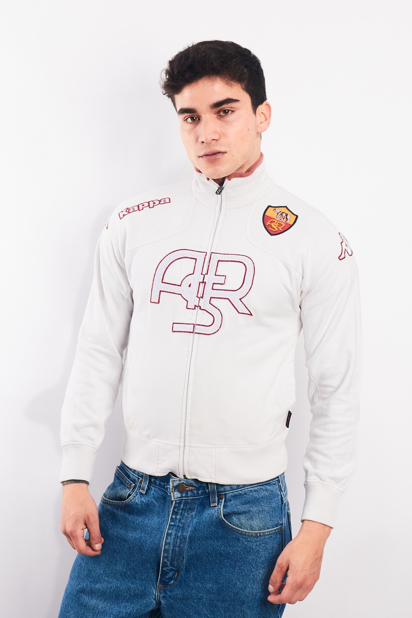2011-2012 Kappa x ASR Roma Track Jacket (XS/S)
