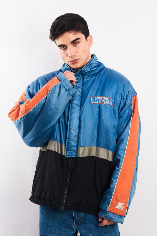 1990 Vintage Starter x Knicks Padded Jacket (L/XL)