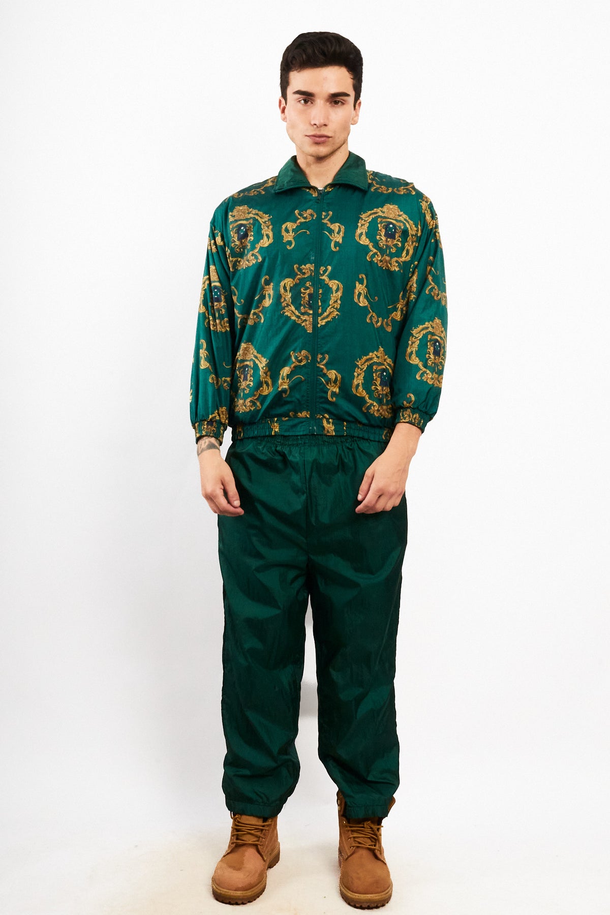 1980 Slyde Vintage Barroque Emerald Tracksuit (S/M)
