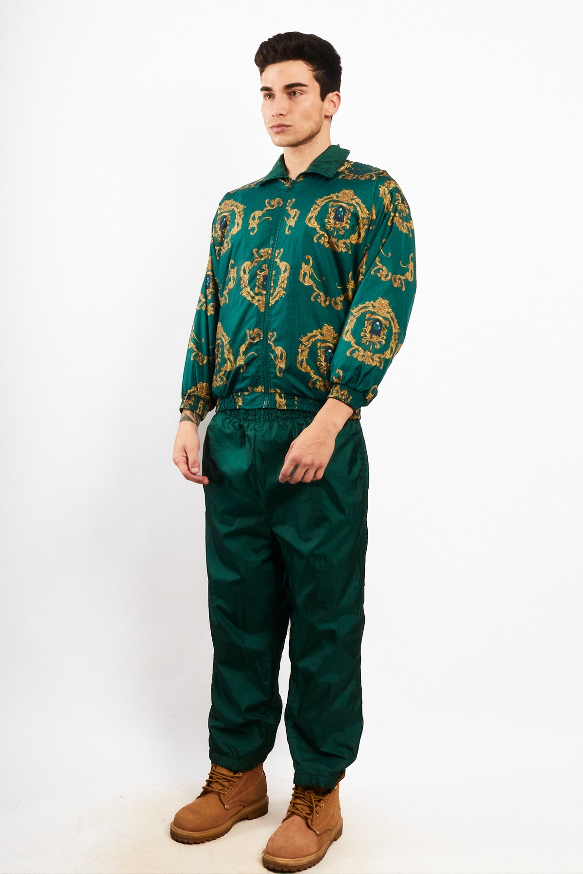 1980 Slyde Vintage Barroque Emerald Tracksuit (S/M)