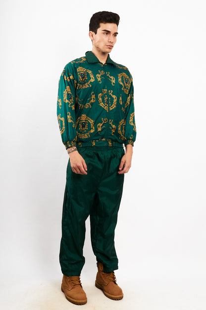 1980 Slyde Vintage Barroque Emerald Tracksuit (S/M)