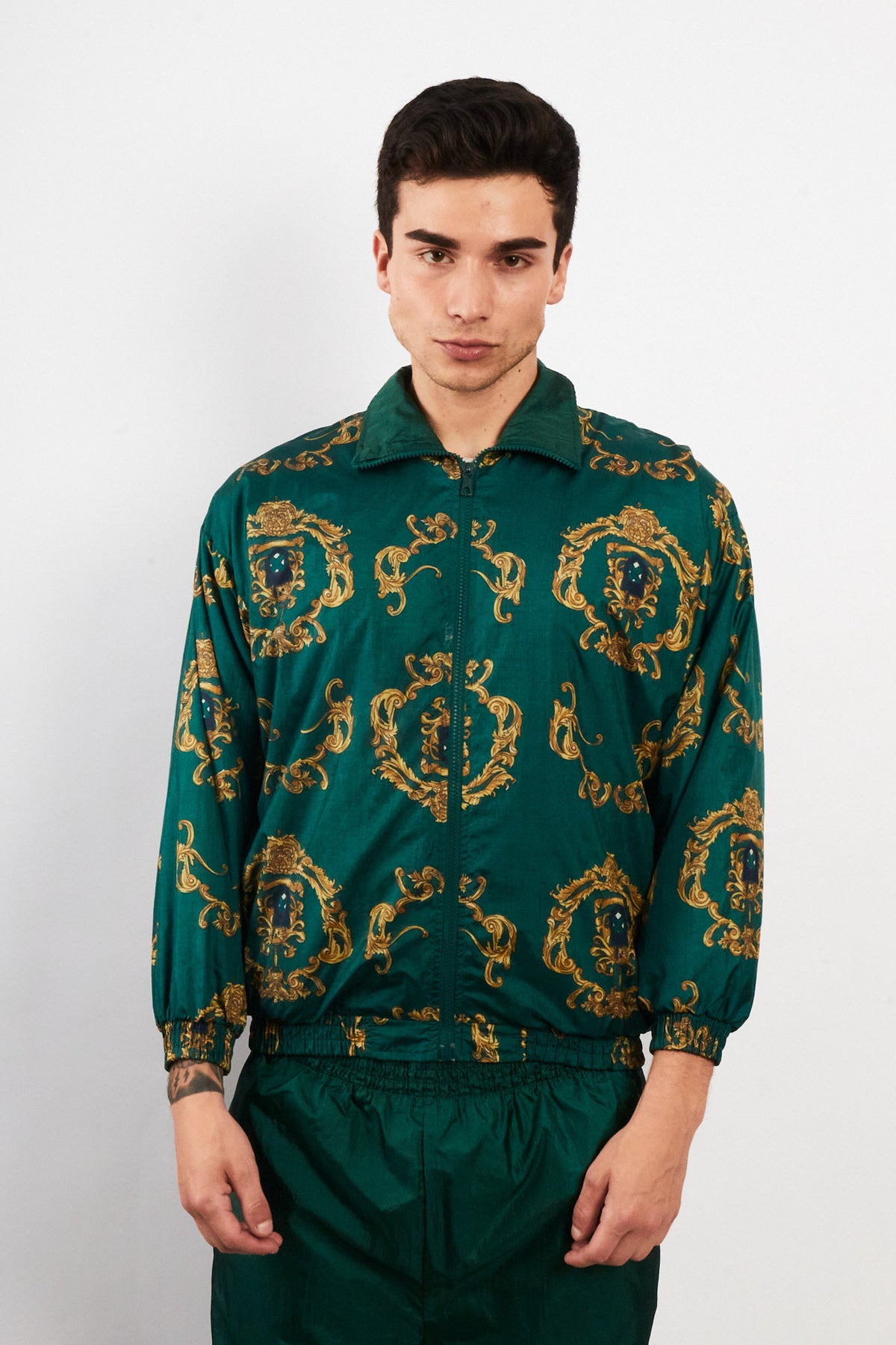 1980 Slyde Vintage Barroque Emerald Tracksuit (S/M)