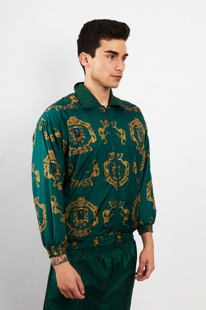 1980 Slyde Vintage Barroque Emerald Tracksuit (S/M)