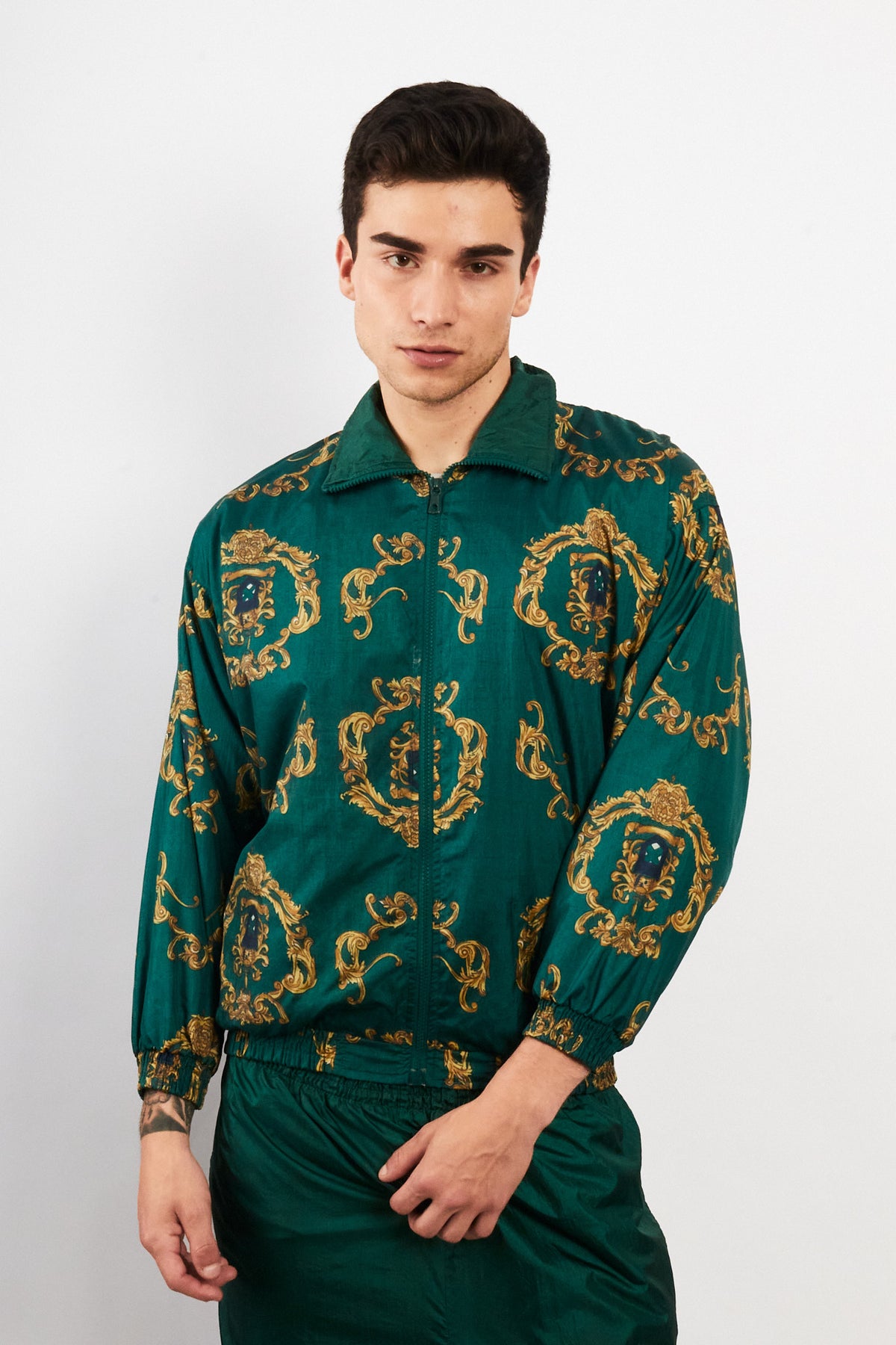 1980 Slyde Vintage Barroque Emerald Tracksuit (S/M)