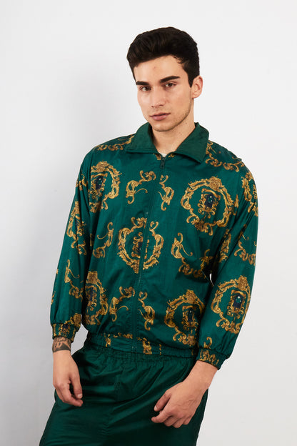 1980 Slyde Vintage Barroque Emerald Tracksuit (S/M)