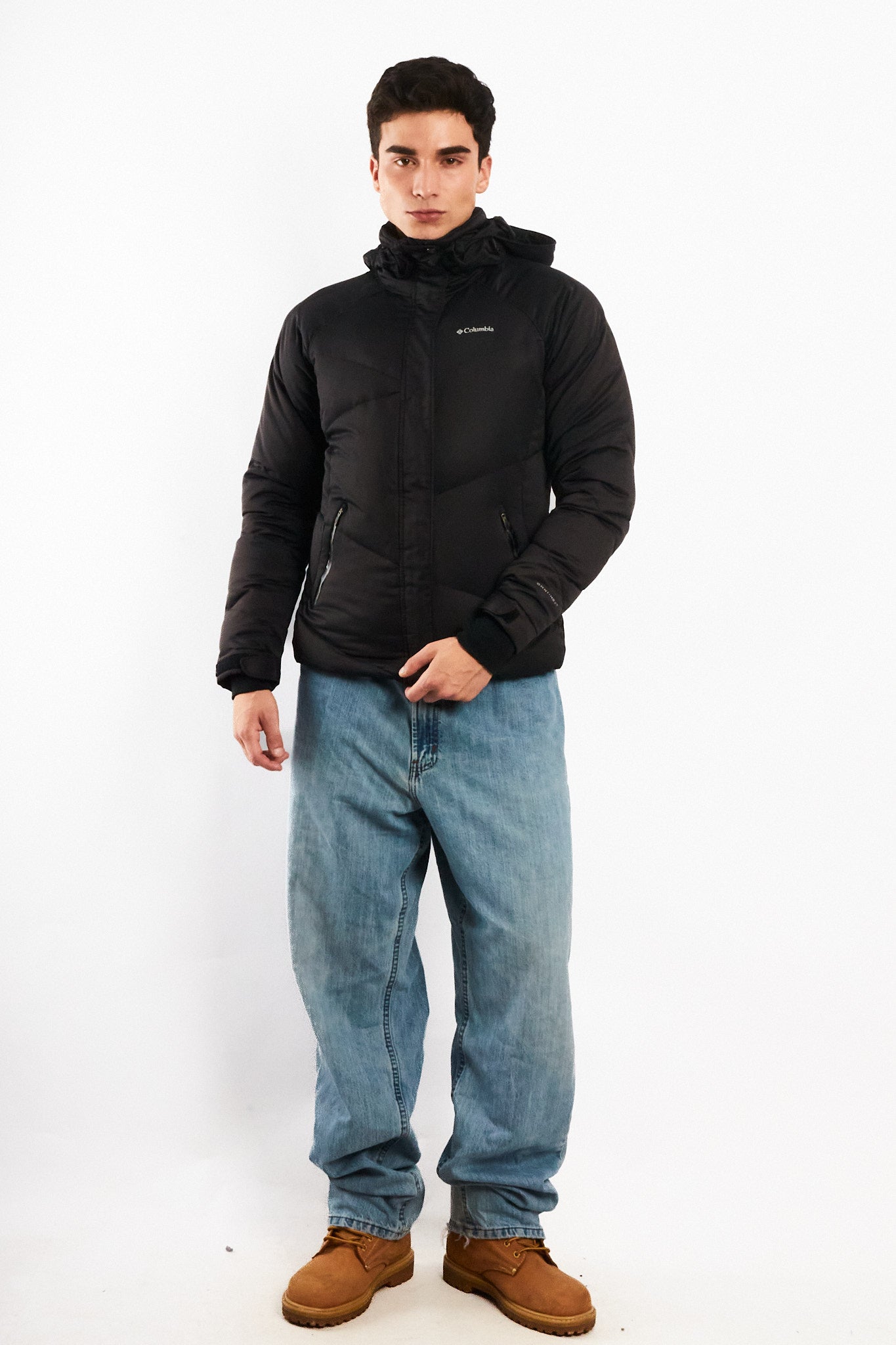2000 Vintage Columbia Impermeable Down Puffer Jacket (S/M)