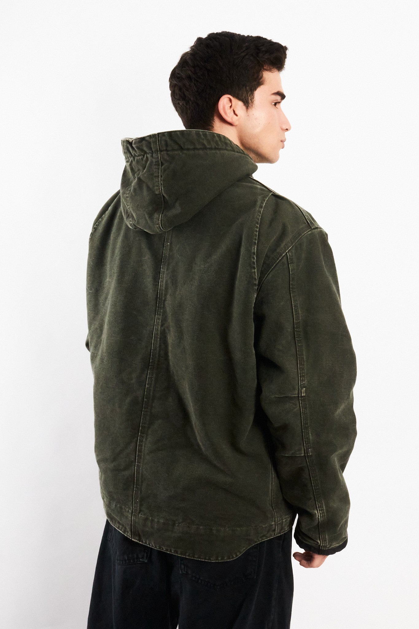 2000 Vintage Carhartt J284 Moss Green Sandstone Sierra Jacket (M/L)