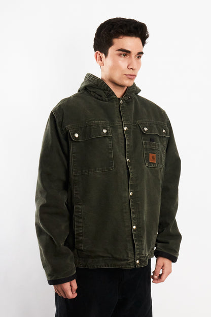 2000 Vintage Carhartt J284 Moss Green Sandstone Sierra Jacket (M/L)