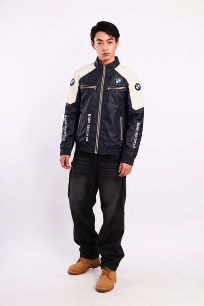 BMW Motorrad Vegan Leather Racer Jacket