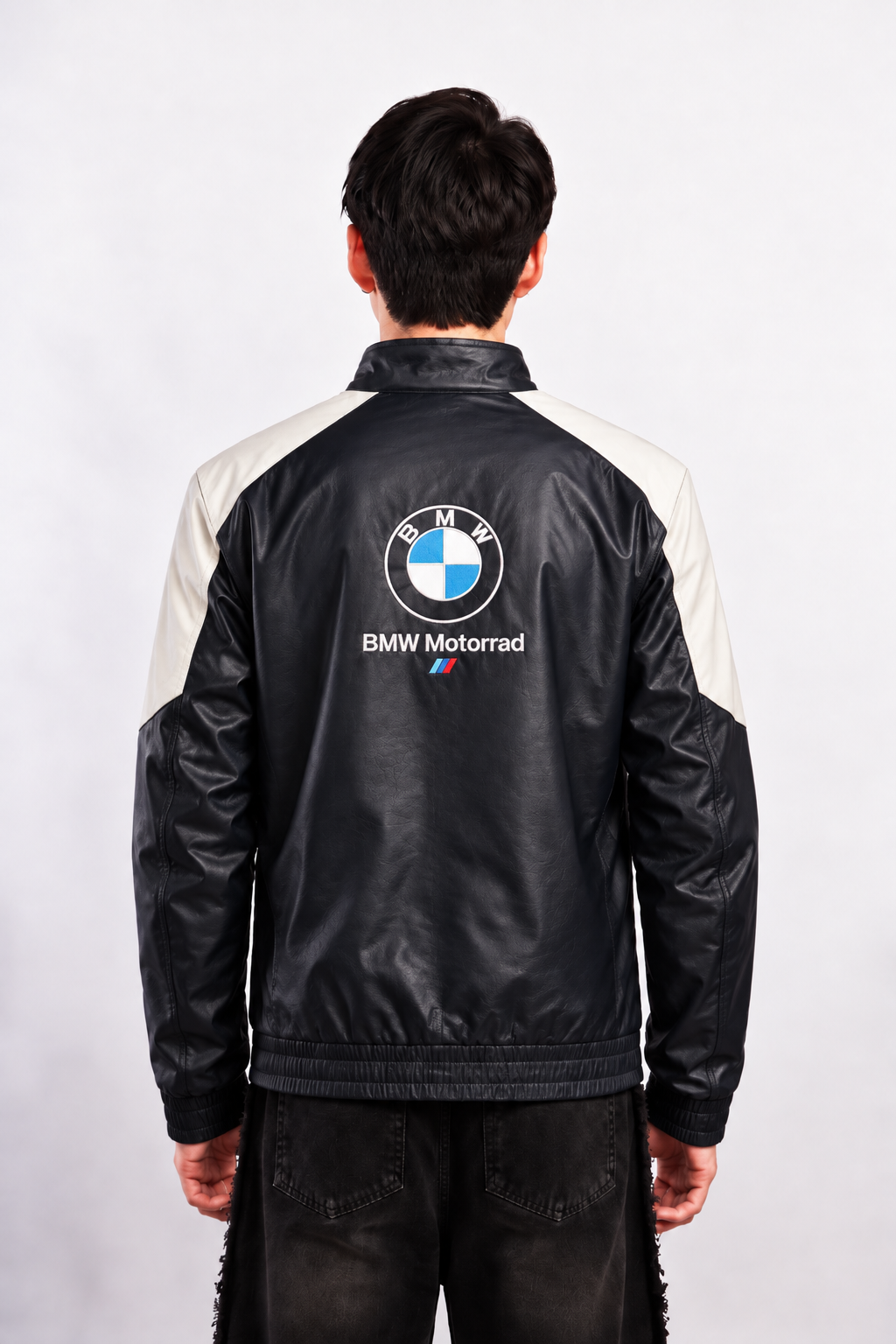 BMW Motorrad Vegan Leather Racer Jacket
