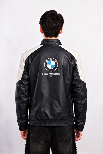 BMW Motorrad Vegan Leather Racer Jacket