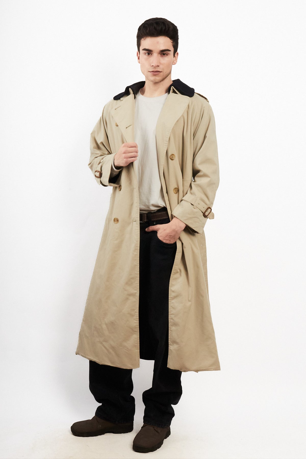 1990 Vintage Burberry's of London Beige Trench Coat (M/L)