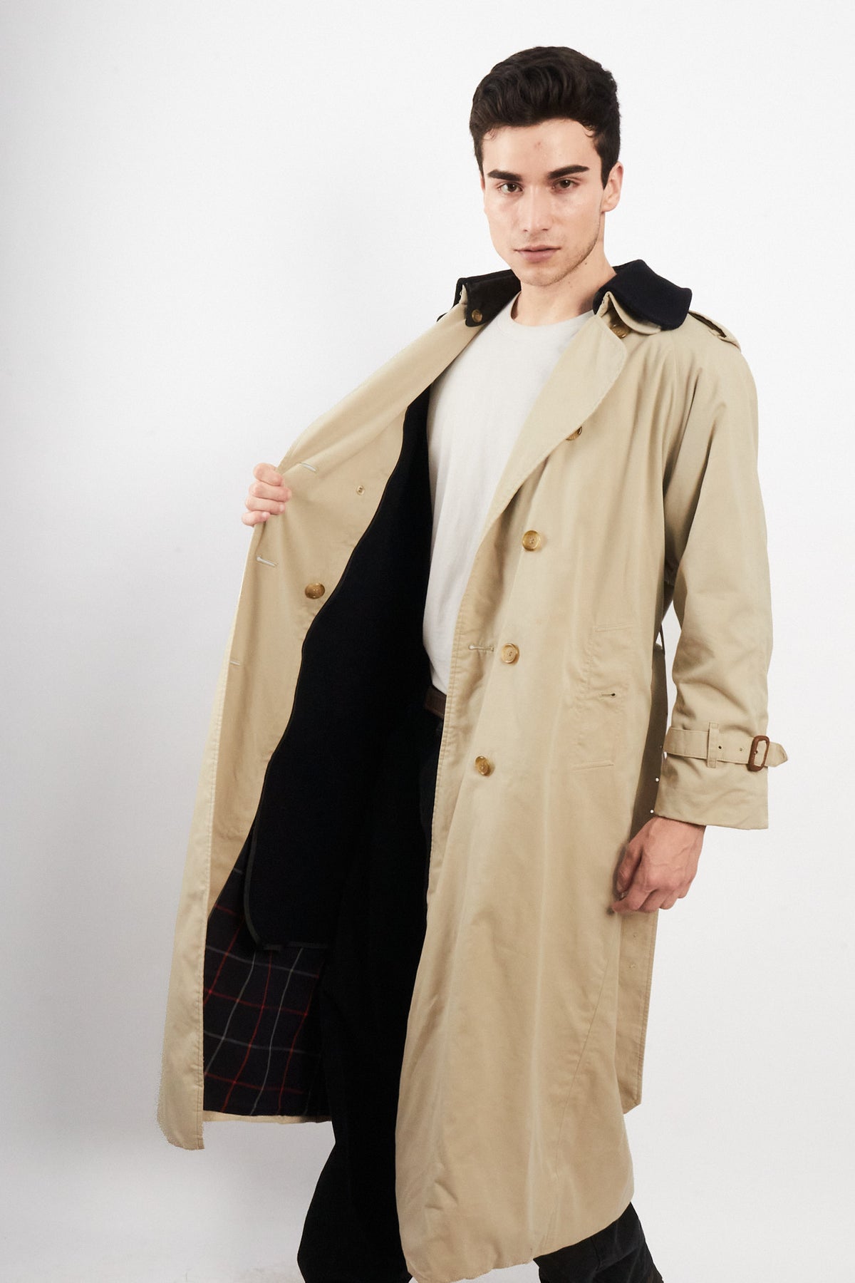 1990 Vintage Burberry's of London Beige Trench Coat (M/L)