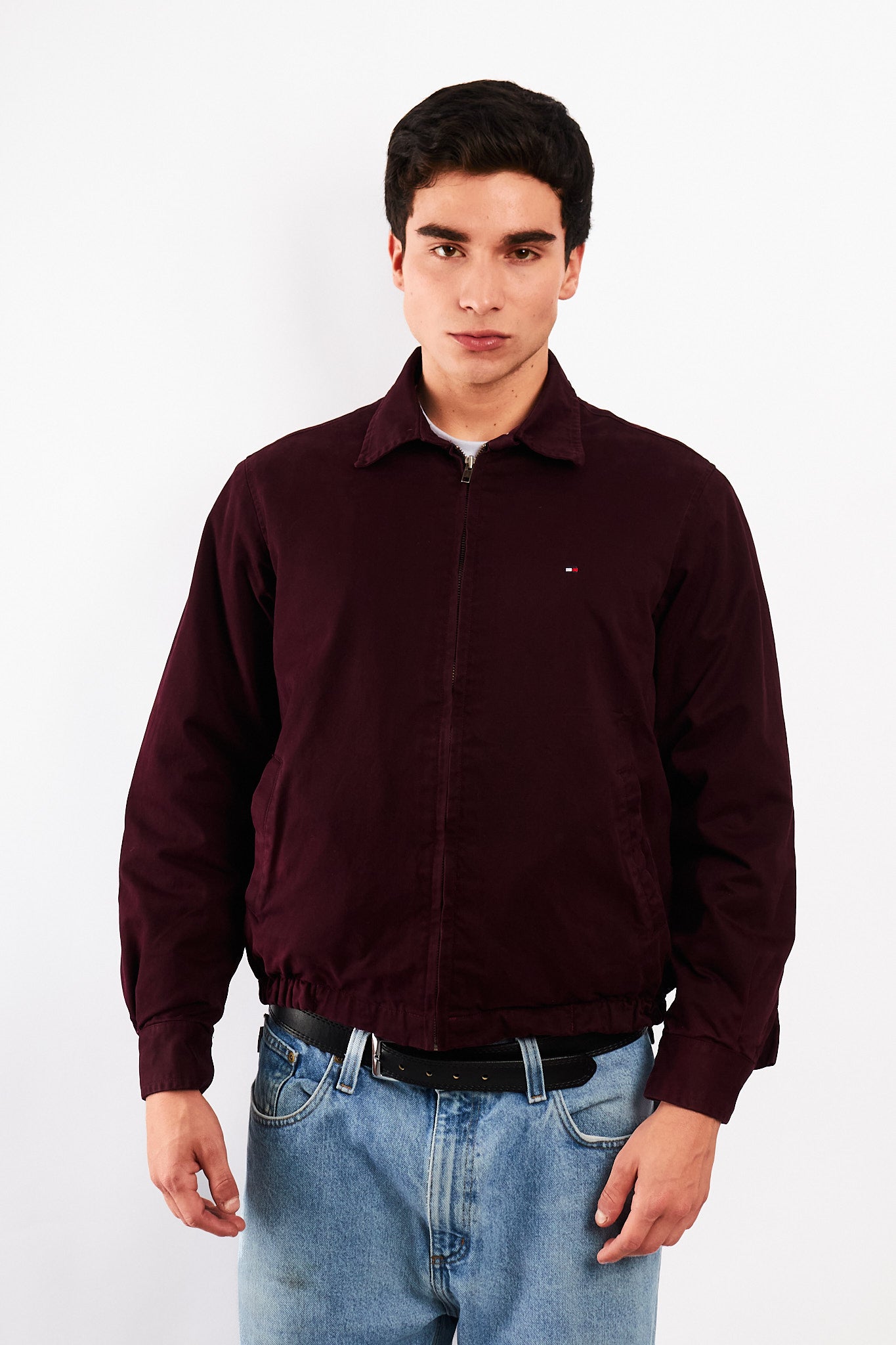 2000 Vintage Tommy Hilfiger Malbec Harrington (M)